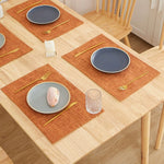 serviettes table lin classiques opaques beige gris noir vert rose bleu respectueuses l'environnement