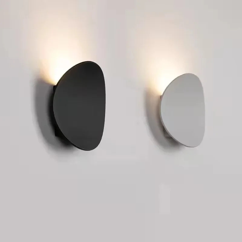 applique murale led moderne aluminium noir blanche éclairage chambre entrée étude 2492000lm 90260v
