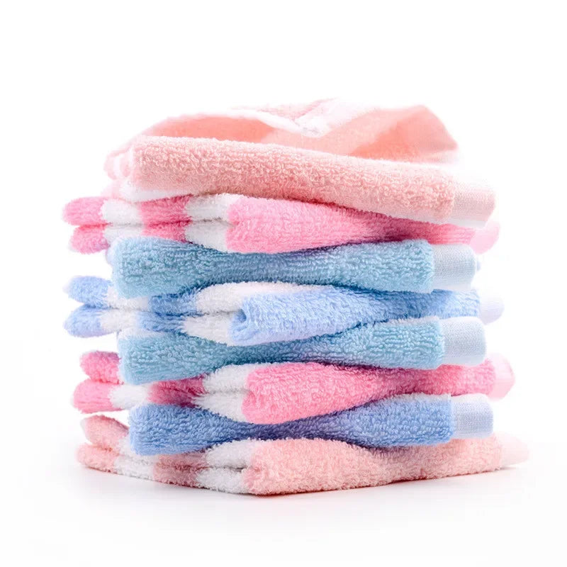 serviettes coton rayées absorption rapide séchage instantané clips modernes enfants toilette