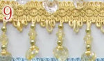 ruban decoratif dentelle coeurs 14 couleurs 6.5cm largeur mariage decoration elegante