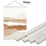 cadre mural bois moderne noir blanc 21cm 30cm 40cm 50cm texture rayé minimaliste