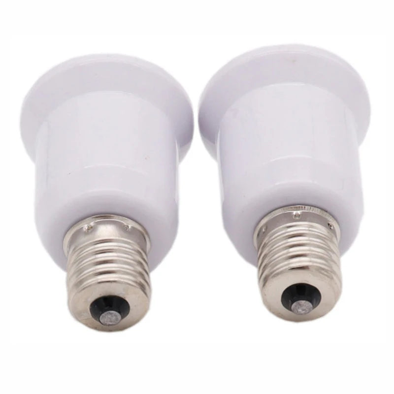 adaptateur lampe culot E17 E27 adhésif blanc moderne base lampe abs matériau