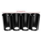 organisateur mural noir bouteilles porte bouteilles silicone moderne rangement garage