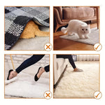 grips antidérapants tapis noirs rayures modernes adhésifs réutiliables sols carreaux bois 12 pièces