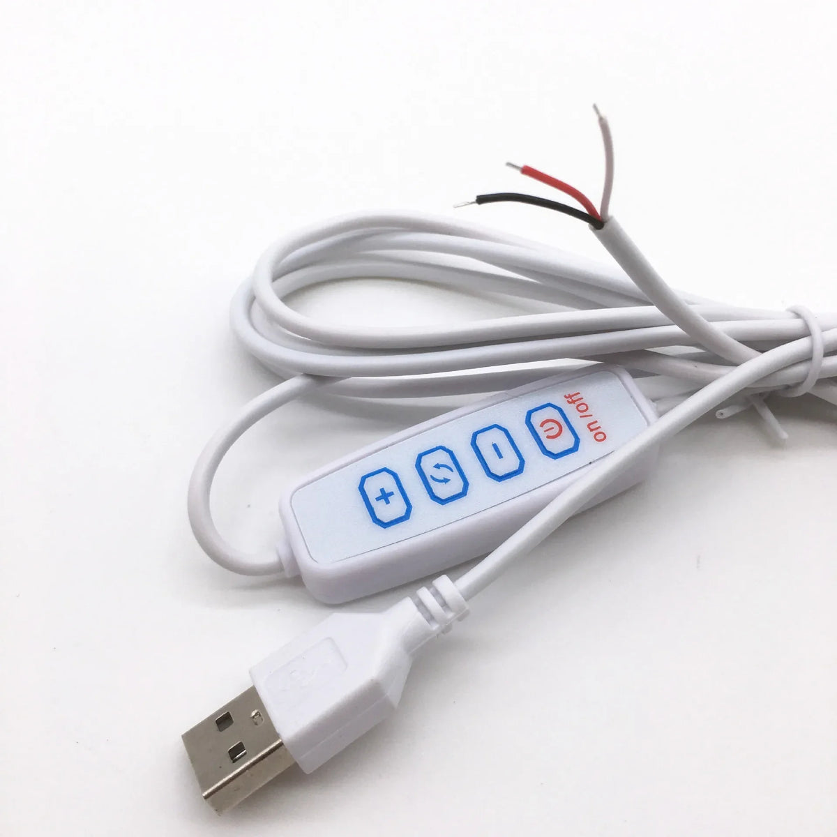 interrupteur led blanc moderne adhésif télécommande câble usb 5v cct adjustable lumière led