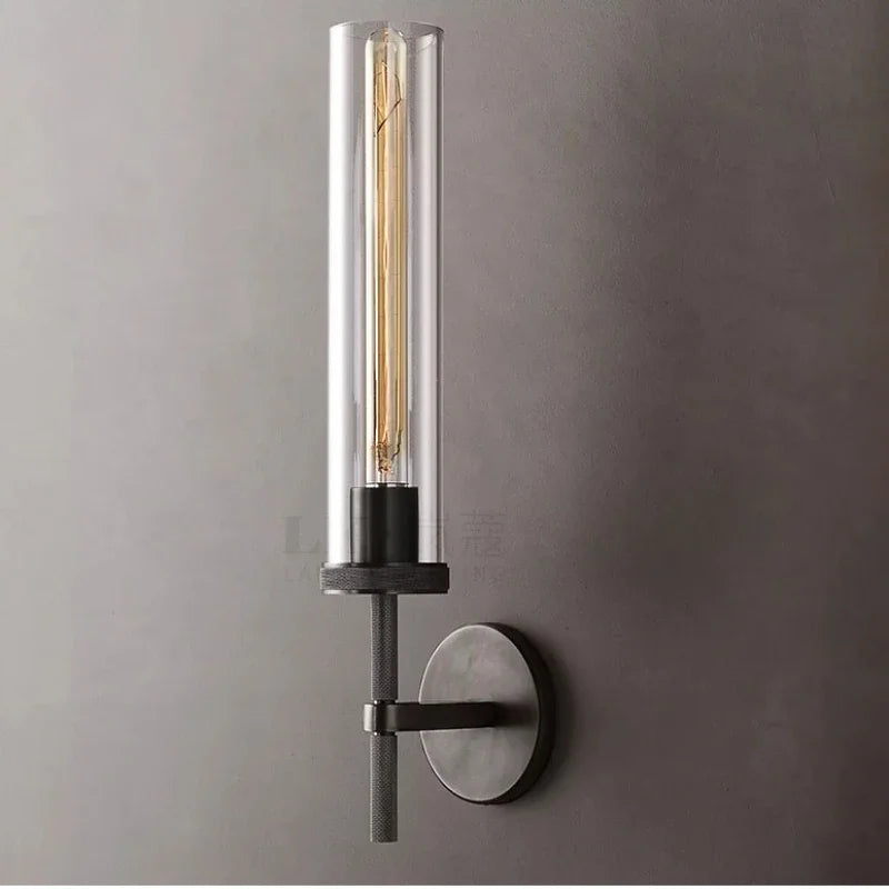 lampe murale moderne led noir doré transparent texture grille 4000k 3000k 6000k