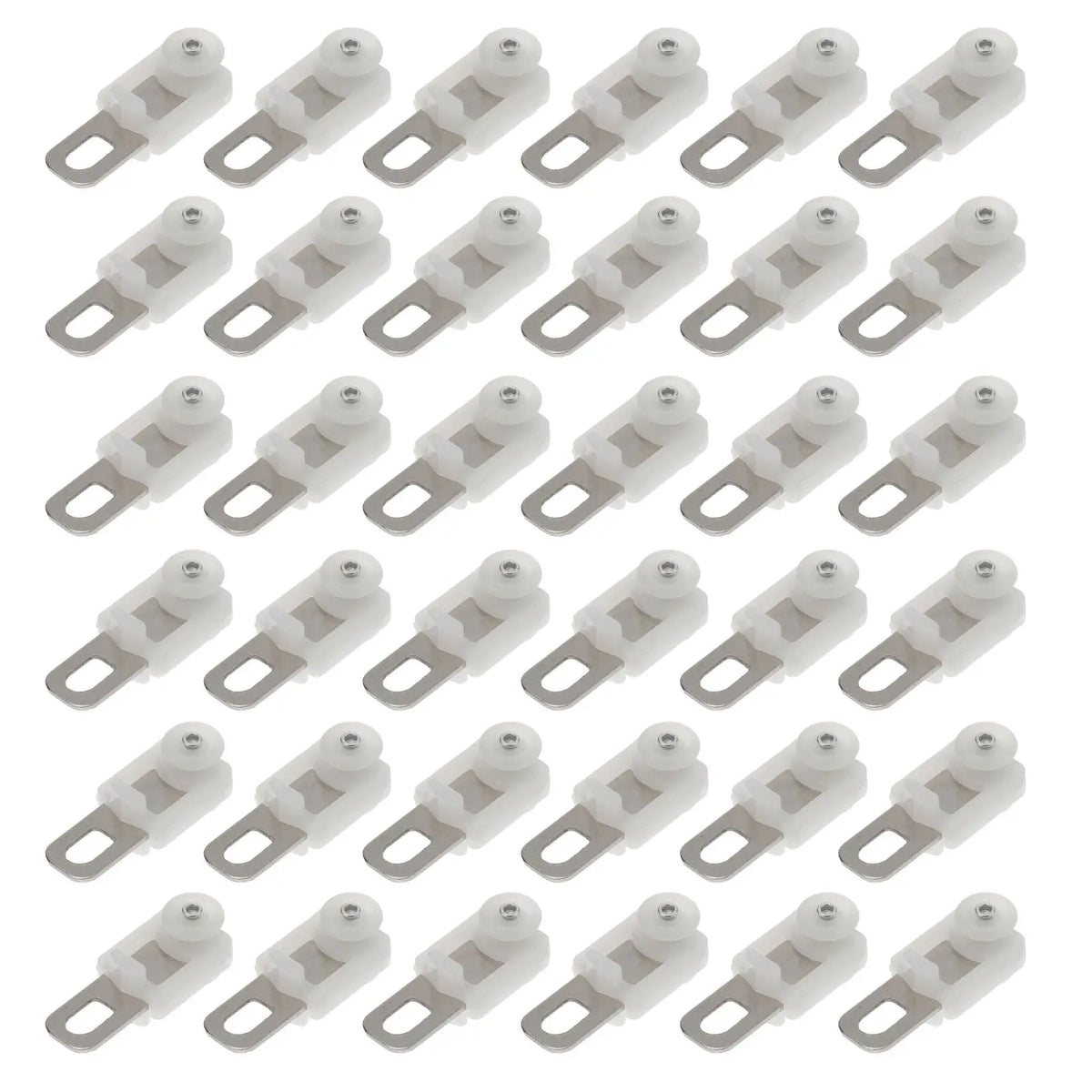 rideau roulette blanc moderne fixations accessoire pêne glissière tissu chanvre robuste utilitaire flexible poulie