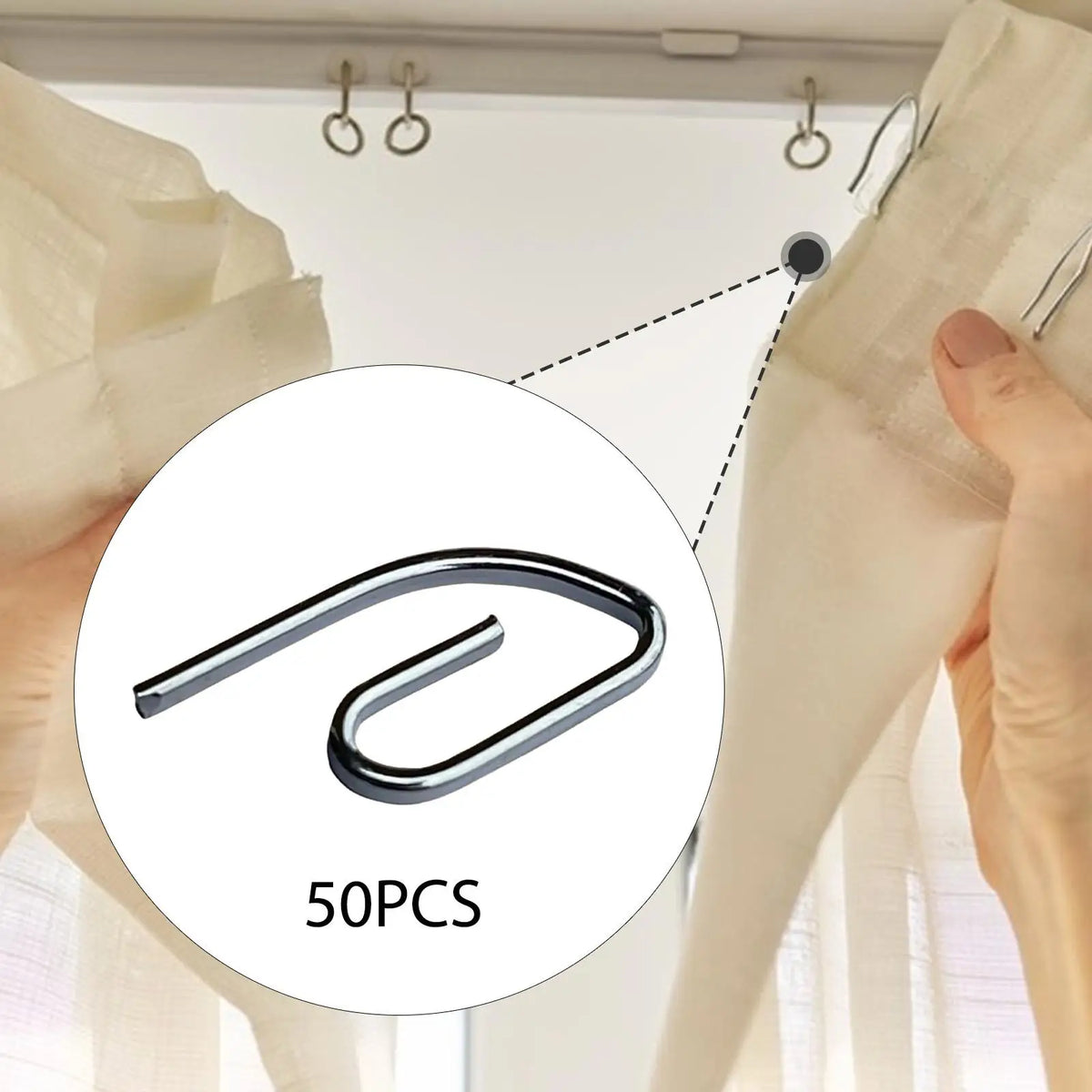clips papier argentés modernes suspension facile installer 50pcs métal résistants