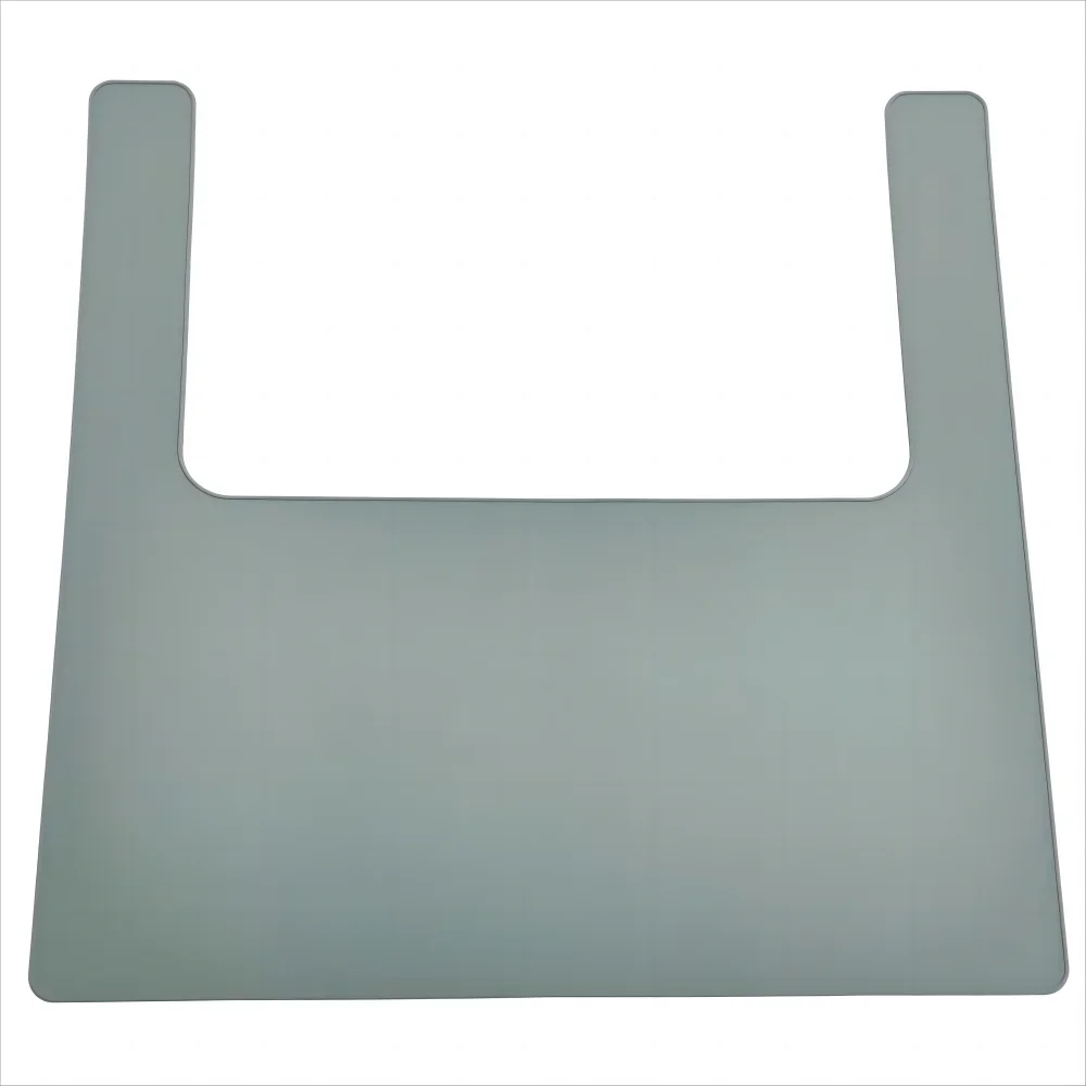 tapis silicone antidérapant protection table enfant vert beige rose bleuclair jaune gris moderne pratique