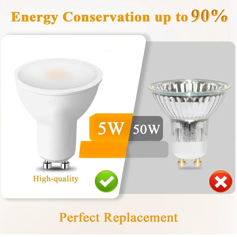 ampoule led projecteur 6500k 2700k grille led neutre blanc moderne