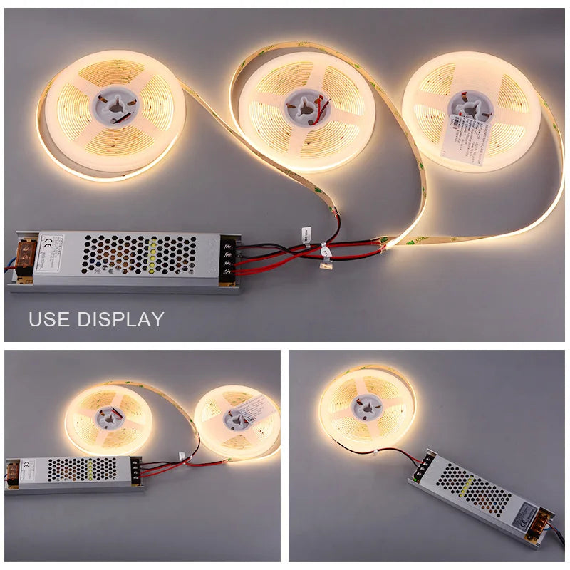 transformateur led ultra fin 12v 24v 60w 100w 150w 200w 300w 400w blanc moderne