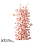 décoration mariage arbre artificiel rose clair fleurs modernes élégantes extérieurintérieur événement floral