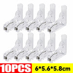 clips table transparents plastique moderne clips antidérapants nappe restaurant