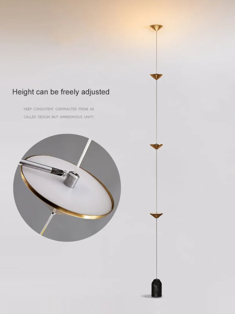 lampe suspension contemporaine marbre noir sources lumineuses 11 15w led noire dorée