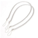 corde rideaux marron tressée moderne opacité fixations accessoire voilure coton pratique facile'utilisation chambre salon