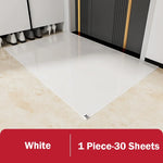 tapis adhésif jetable moderne blanc imperméable résistant sol 45x60cm paresseux anti poussière entrée domestique