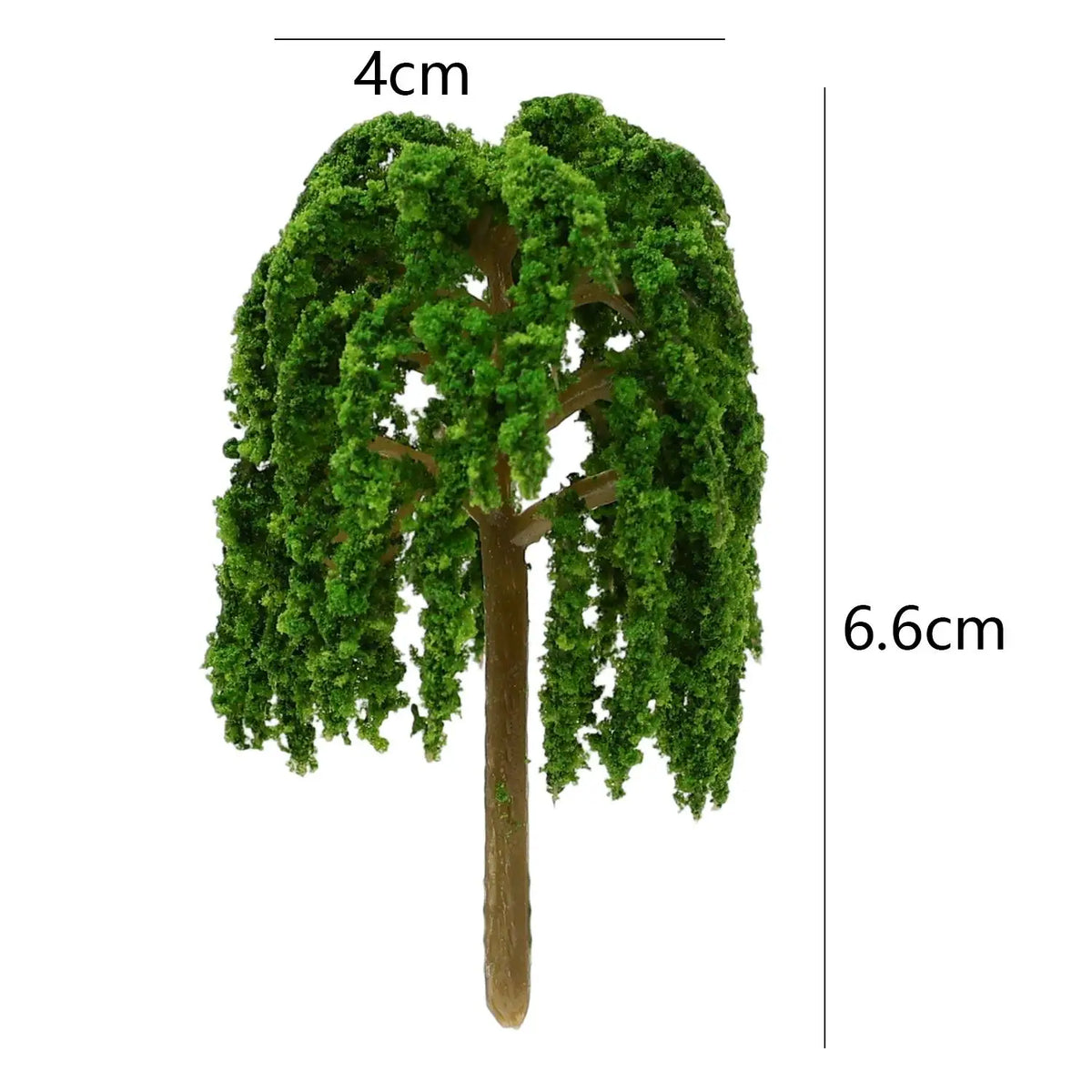décorations micropaysage miniatures arbres texturés feuilles détaillées rochers mousse gravier