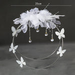 décoration gâteau cygne transparent plumes blanches paillettes argentées mariage anniversaire saint valentin festive