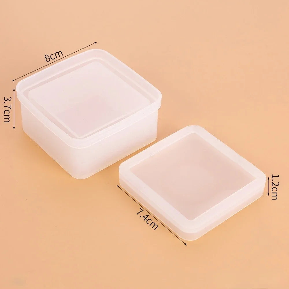 moules bijoux silicone blanc bleu rose violet vert brillants modernes boutons boucles doreilles set