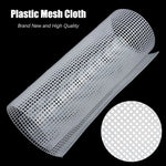 toile maille plastique blanc moderne grille fine 33x50CM polyester durable craft sac tapis