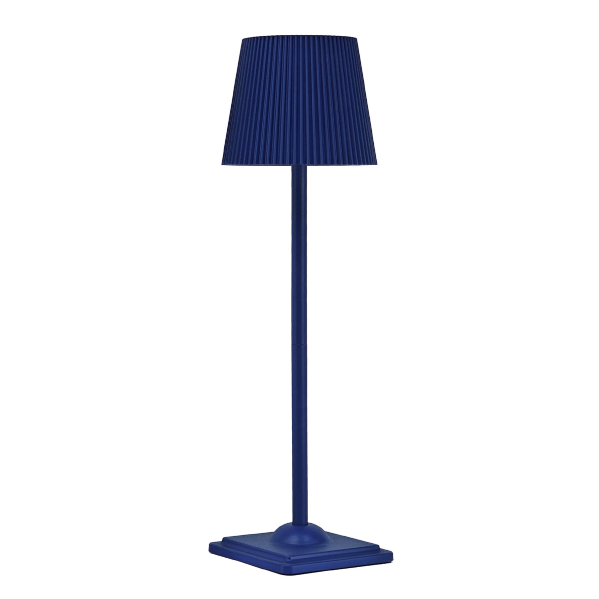 lampe table vert foncé plissée moderne rechargeable led 5v batterie lithium cem rohs