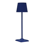 lampe table vert foncé plissée moderne rechargeable led 5v batterie lithium cem rohs