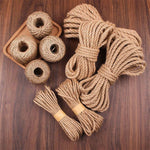 corde jute naturelle 1mm 14mm artisanale rustique décoration maison bricolage macramé fibrée marron clair