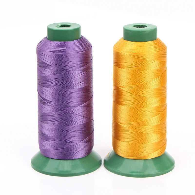 fil coudre polyester haute résistance bobines fil couture broderie artisanale