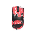 souris gaming noire or motif moderne caoutchouc sportif