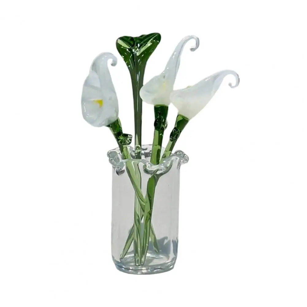 bouquet fleurs artificiel rose vert violet blanc rouge minimaliste maison