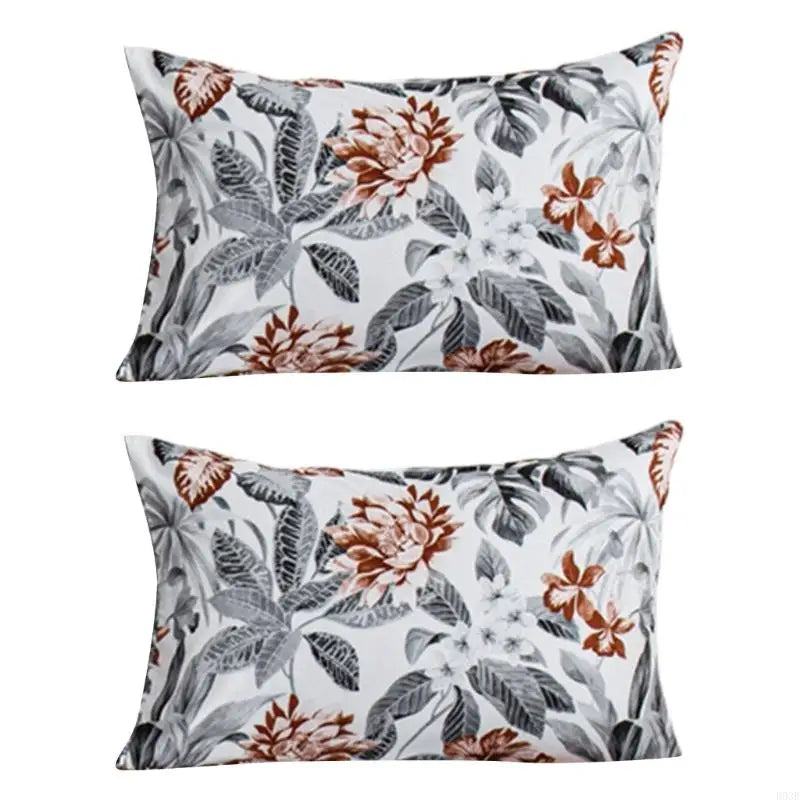 parure lit drap housse taies d'oreiller motif fleurs moderne élégant