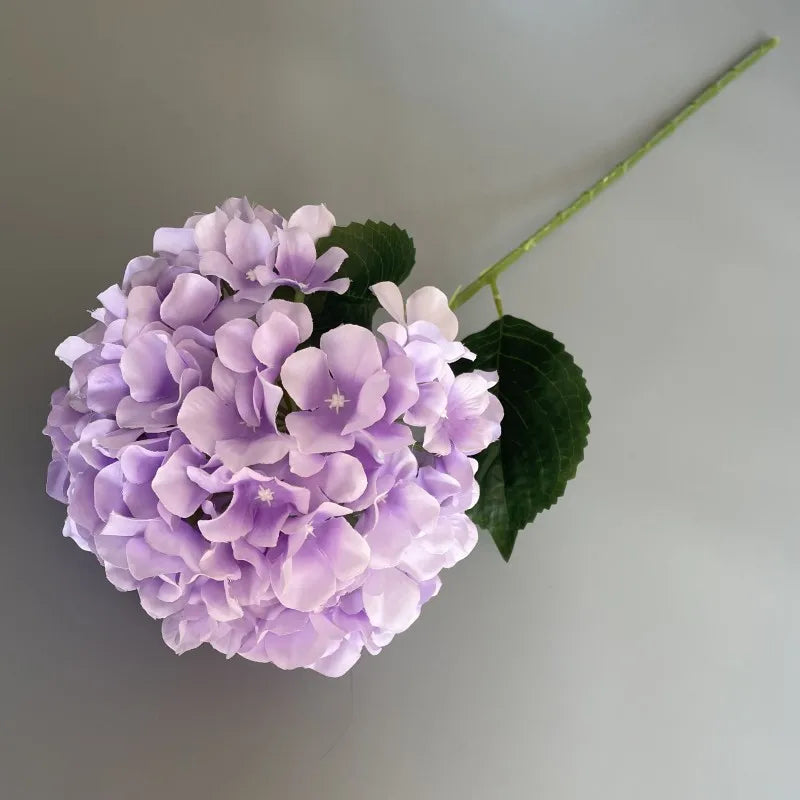 décoration florale hortensia artificielle bouquet bleu rouge moderne intérieur mariage anniversaire fête