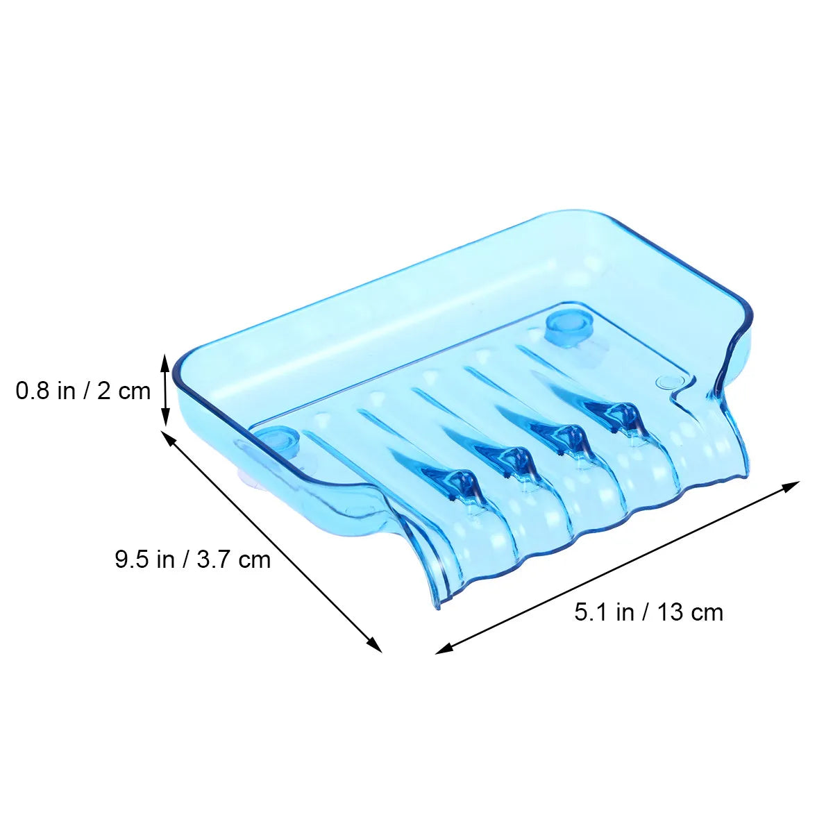 support savon vert clair rayures horizontales moderne égouttoir fixations salle bain