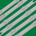 bande lumineuse led blanc moderne connecteurs électriques translucide rondes