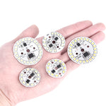 plaque led circulaire diodes blanc moderne 28mm 30mm 35mm 40mm 44mm 48mm 3w 5w