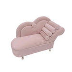 présentoir bijoux velours rose classique canapé fauteuil armoire table d'appoint miroir pvc pieds métalliques