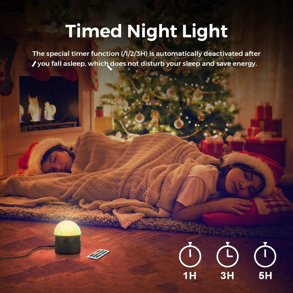boule disco led multicolore télécommande câble usb effet stroboscopique moderne lumineuse hexagonale brillante