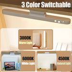 lampe led table rechargeable usb blanc grille moderne clip câble type