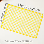 tapis cuisson silicone grille fine moderne antiadhésif bleu jaune biscuits gâteaux pain macarons