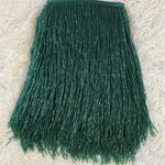 rubans franges couleurs gris doré noir vert bleu violet moderne textile décoration vêtement 30cm
