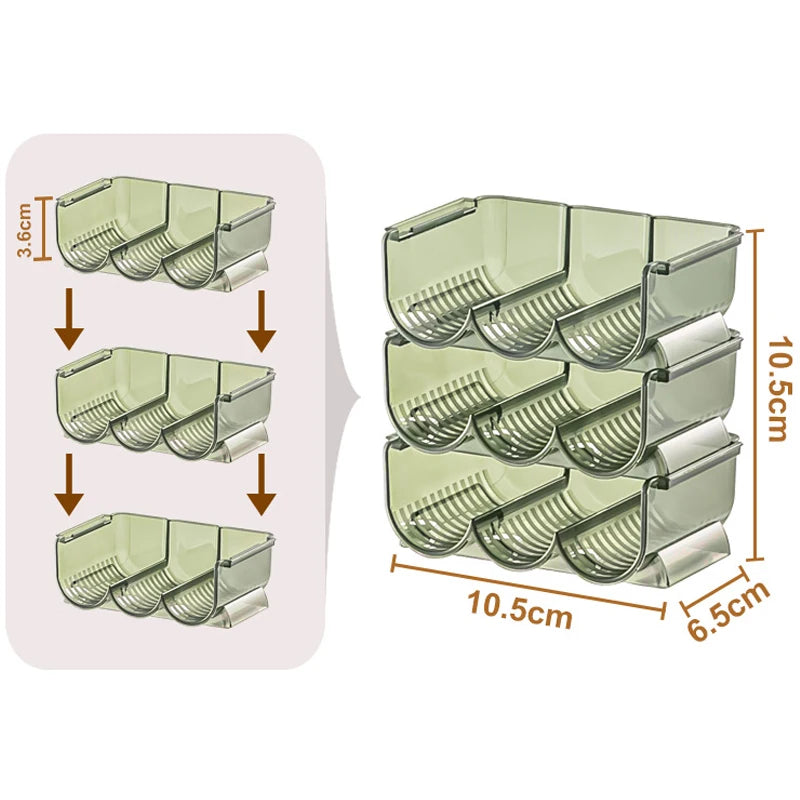 présentoir cosmétique transparent moderne boîte rangement maquillage acrylique 10 gonds doré minimaliste