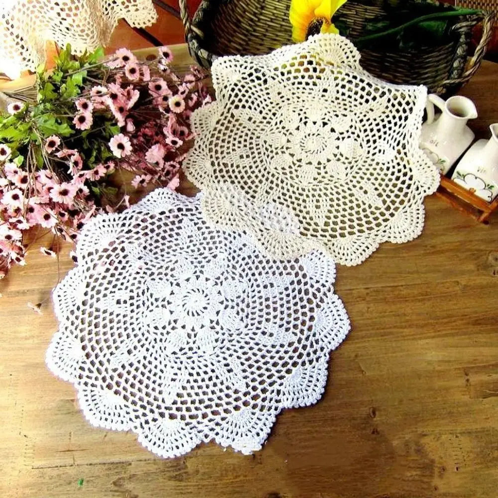 serviettes table polyester fleuris traditionnelles 40cm beige clair réutilisables pâques fête
