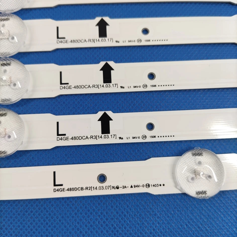 bandes led blanc modernes connecteurs 48 inch lumières barre opaques certification ccc