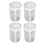 conteneur réfrigerateur transparent moderne 600ml 800ml 1000ml 1500ml scellé réutilisable sans motif