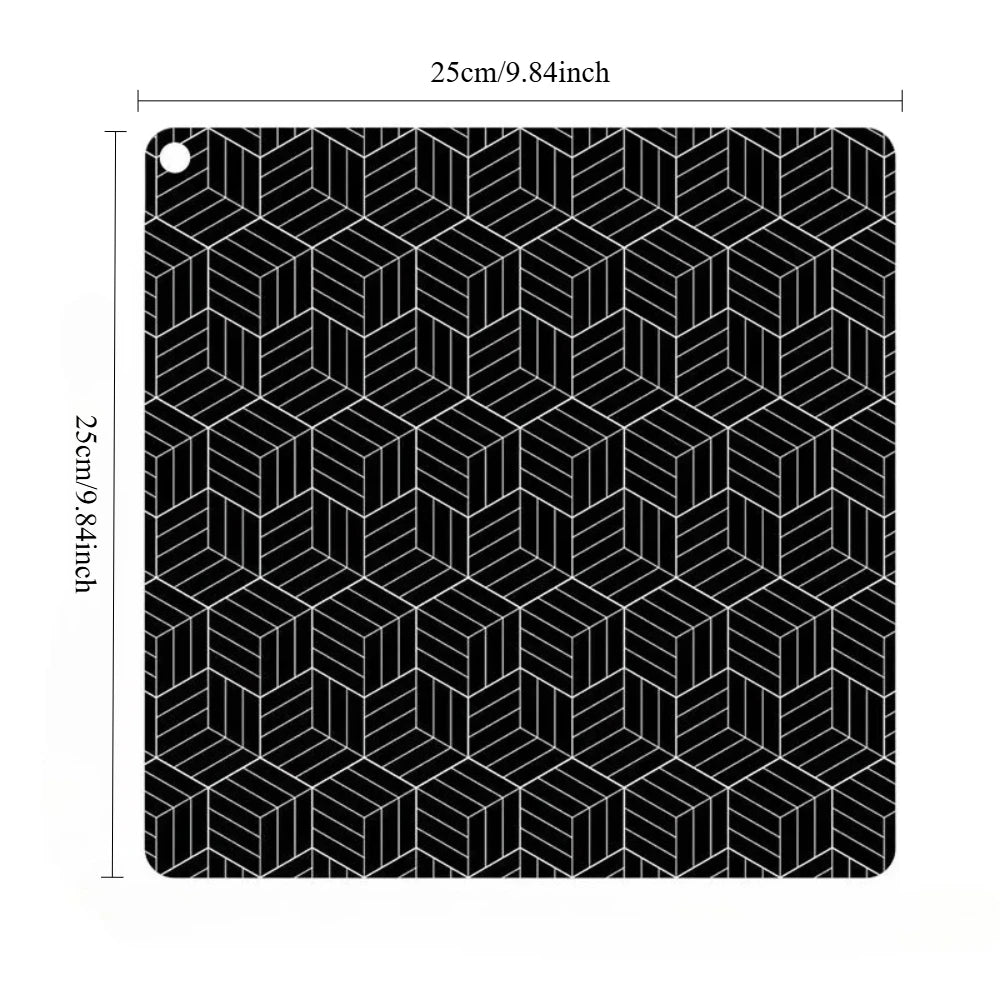 tapis cuisine antidérapants résistants chaleur facile nettoyer moderne noir gris clair