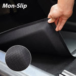 tapis sol voiture noir texture maille fine moderne antidérapant imperméable adhésif