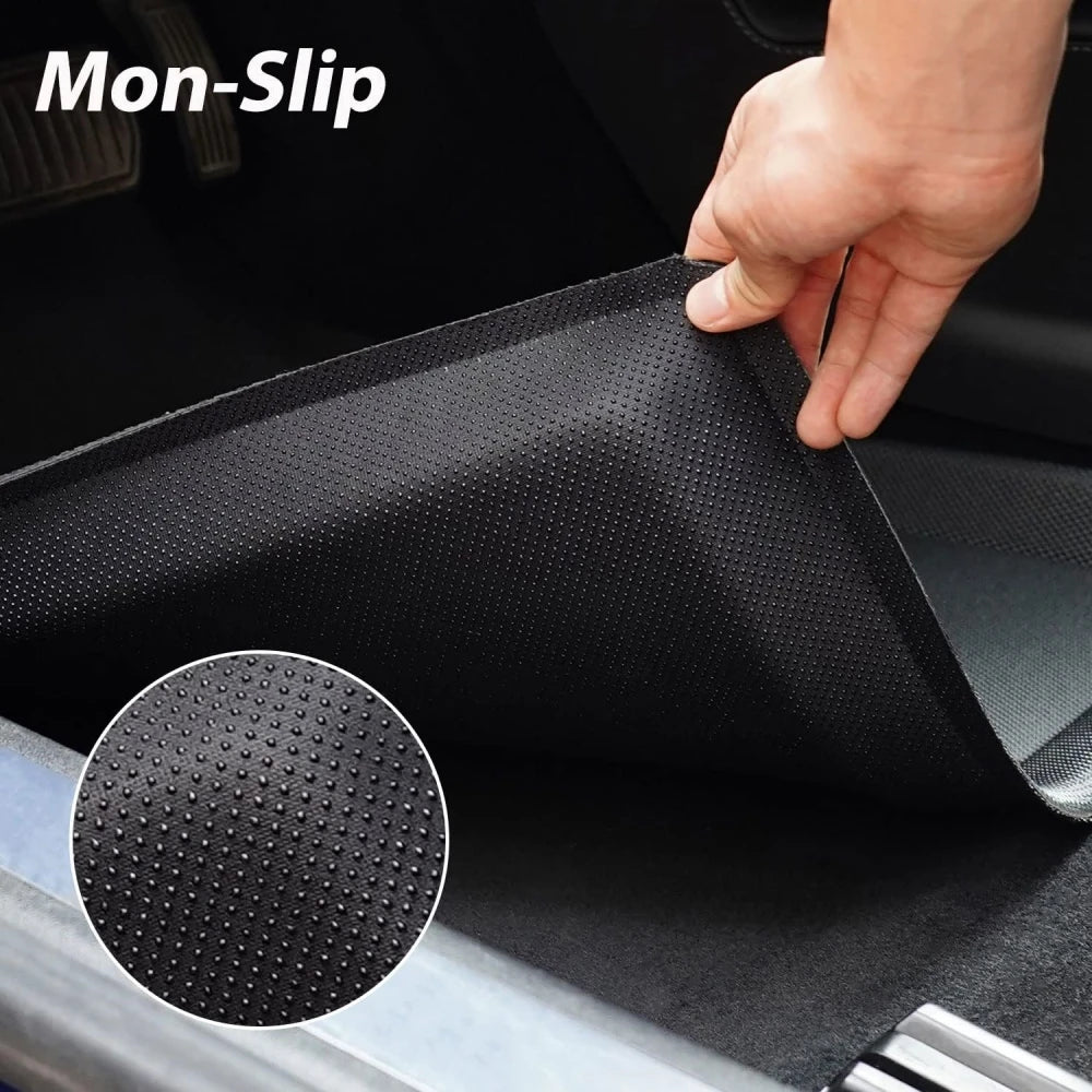 tapis sol voiture noir texture maille fine moderne antidérapant imperméable adhésif