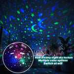 projecteur étoiles lune led usb decoration maison moderne noir étoiles