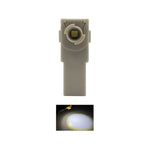 lampe led gris moderne 12v atmosphérique rectangulaire lisse opaques intérieur voiture rechargeable blanc jaune