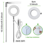 lampe led croissance plante intérieure spectre complet modes timer réglable blanc moderne